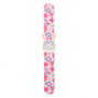 Claire&#39;s Club Bunny Lip Gloss Pod Slap Bracelet - Pink,
