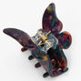 Dark Multicolored Butterfly Hair Claw,