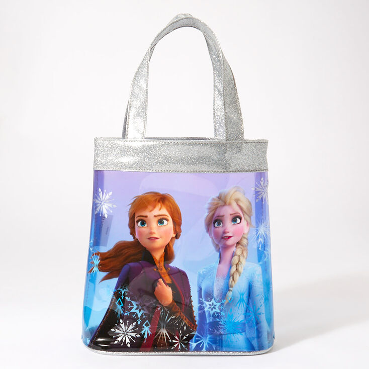©Disney Frozen 2 Elsa and Anna Tote Bag – Silver | Claire's