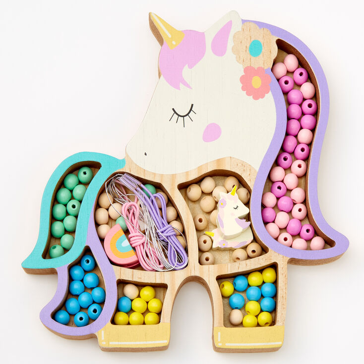 Story Magic&trade; Wooden Unicorn Bead Set,