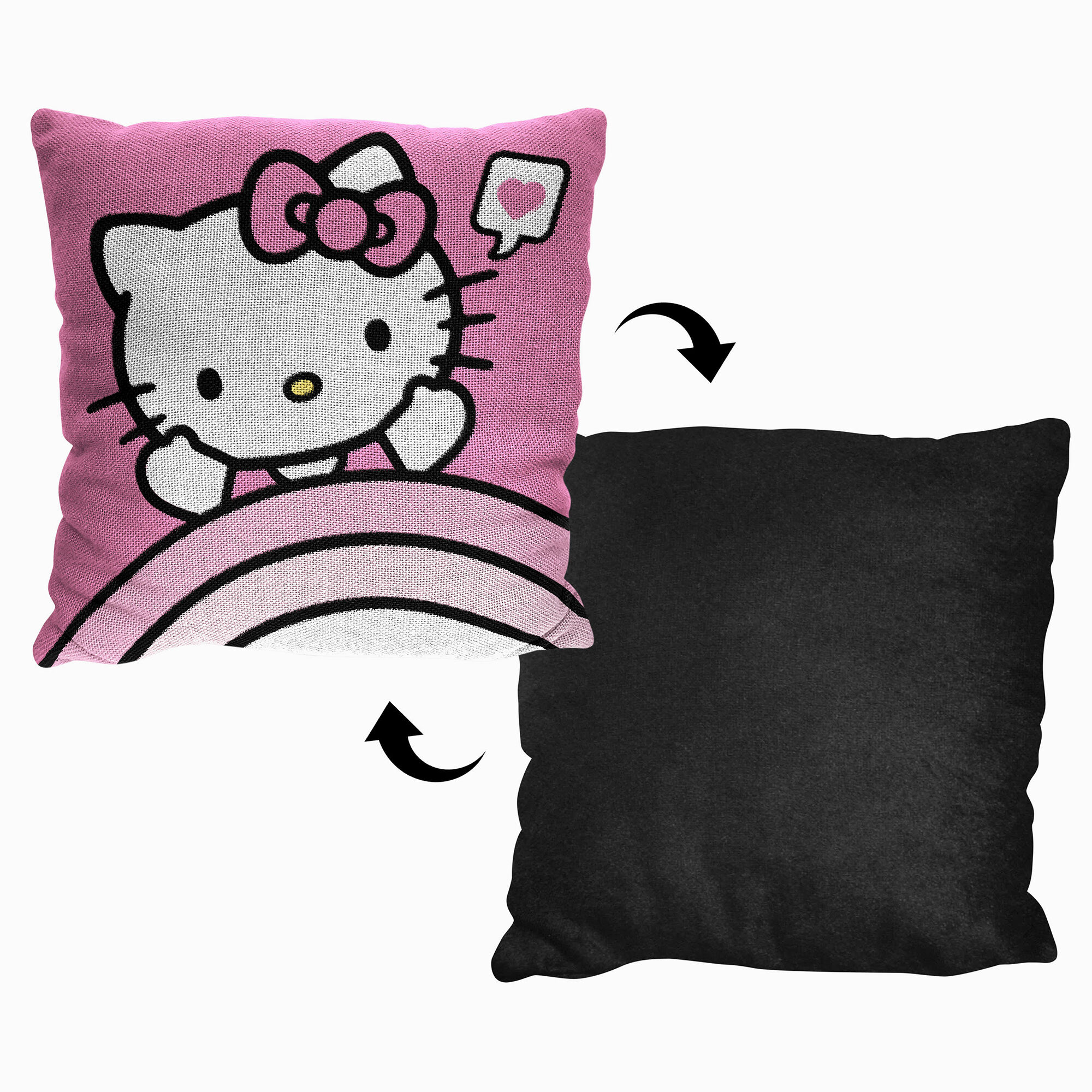 Hello Kitty® Big Hugs Jacquard Pillow (ds)