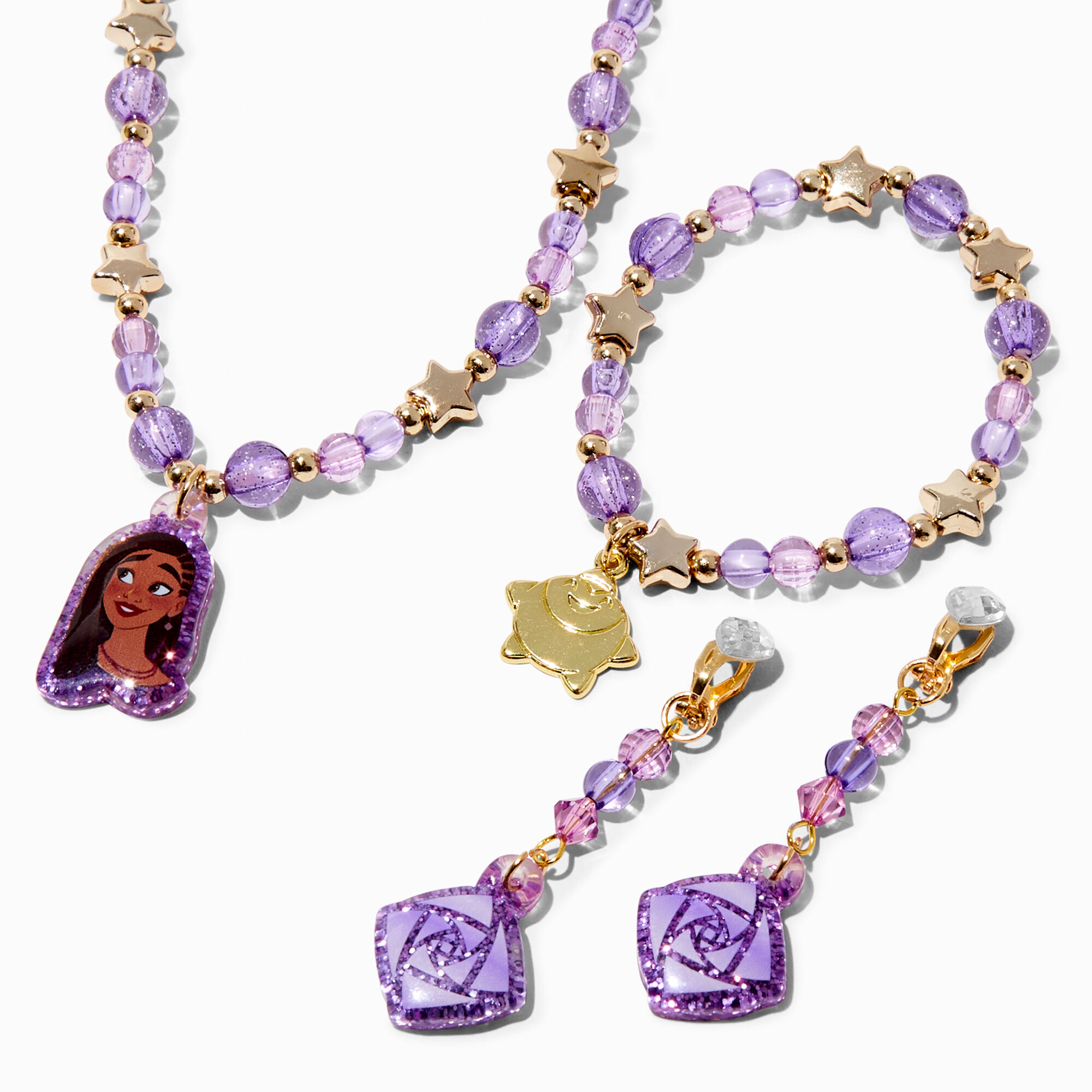 Disney Wish Claire's Exclusive Dress Up Set - 4 Pack,