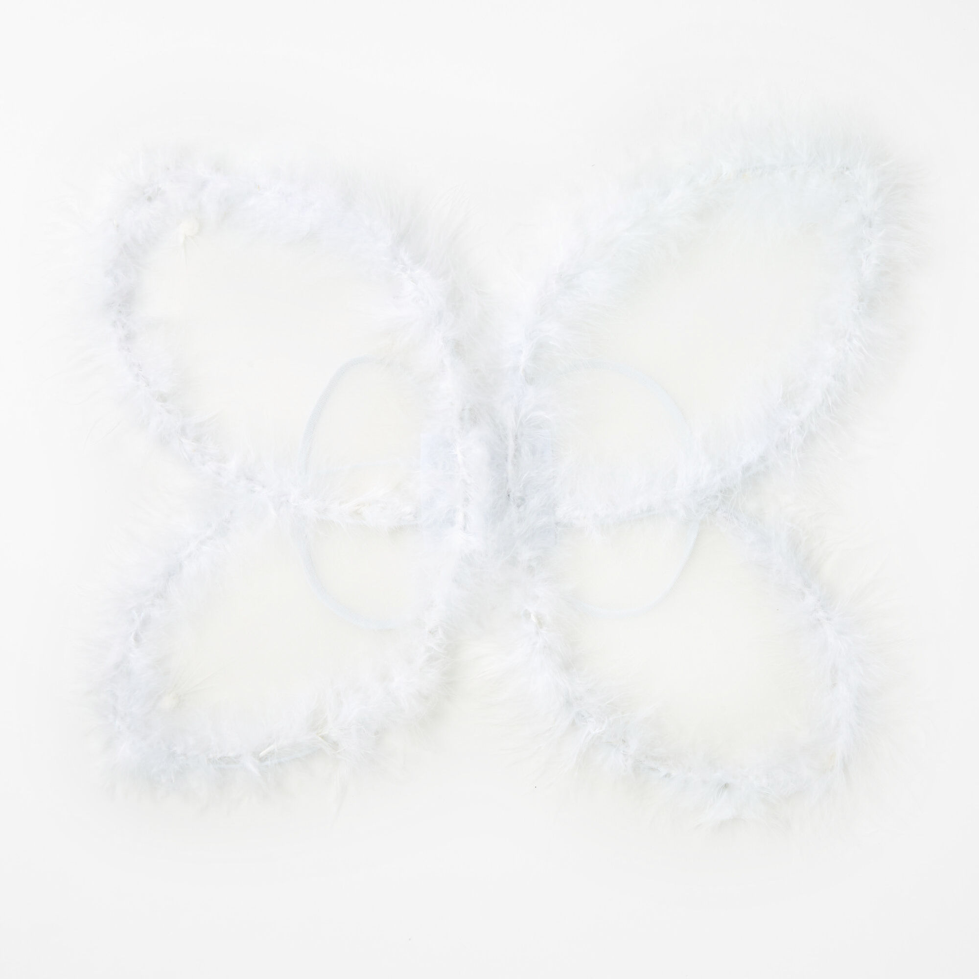 Claire's Club White Feather Nativity Wings,