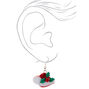 Pendantes bonnet du P&egrave;re No&euml;l 2,5&nbsp;cm,