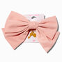 T H E M E x Claire&#39;s Heart Lock &amp; Key Pink Hair Bow Clip,