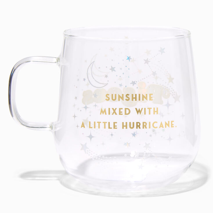 Zodiac Glass Mug - Pisces,