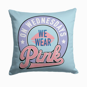 Mean Girls&trade; x Claire&#39;s Pink Throw Pillow,