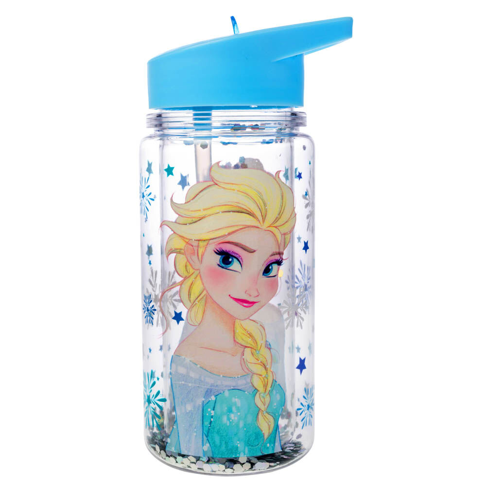 Gourde à paillettes La Reine des Neiges de Disney,