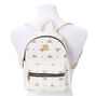 Love Angel Wings Small Backpack - White,