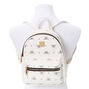 Love Angel Wings Small Backpack - White,