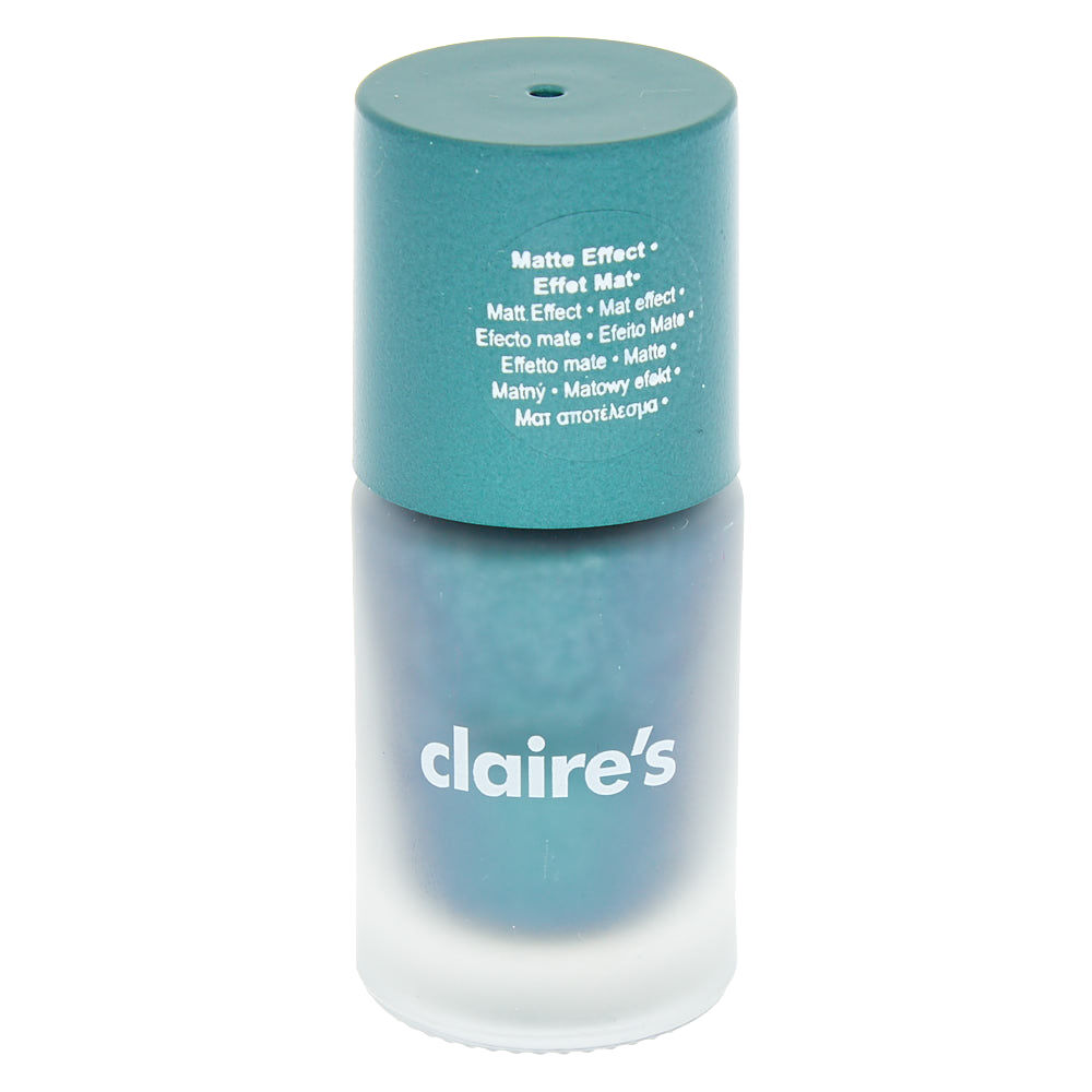 Cosmic Matte Teal Nail Polish,