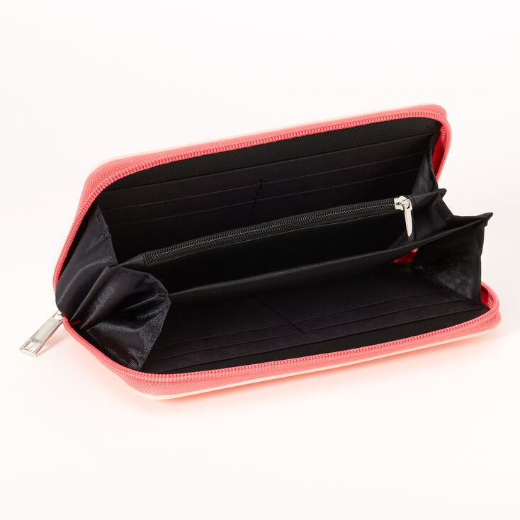 Pochette poignet c&oelig;ur simple - Rose,