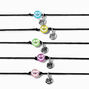 Happy Face Adjustable Friendship Bracelets - 5 Pack,
