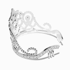 Claire&#39;s Club Starry Silver-tone Crown,