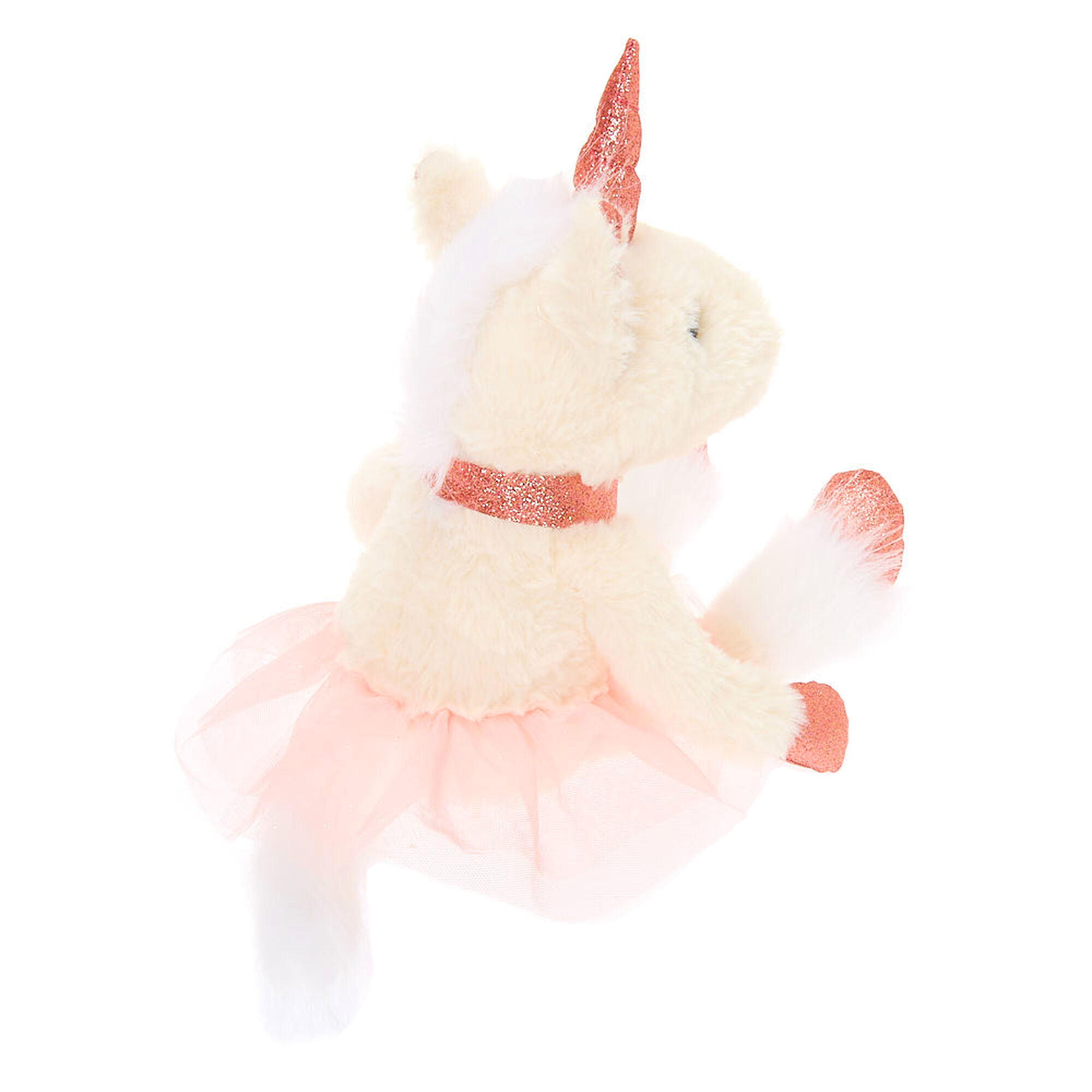Claire S Club Ballerina Unicorn Plush Toy White Claire S Us