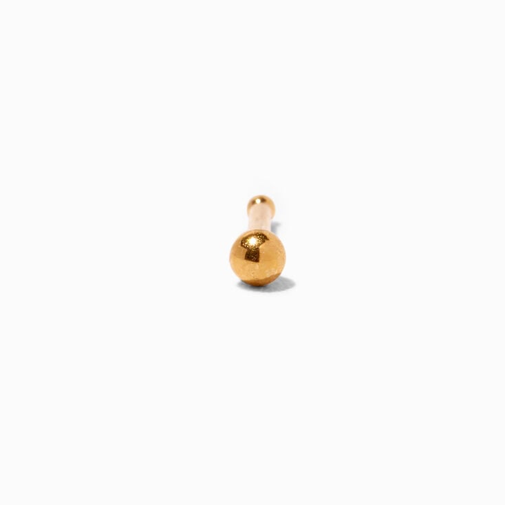 Mixed Metal 20G Stud &amp; Hoop Nose Rings - 6 Pack,