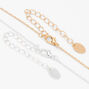 Best Friends Sunshine Pendant Necklaces - Mixed Metals, 2 Pack,