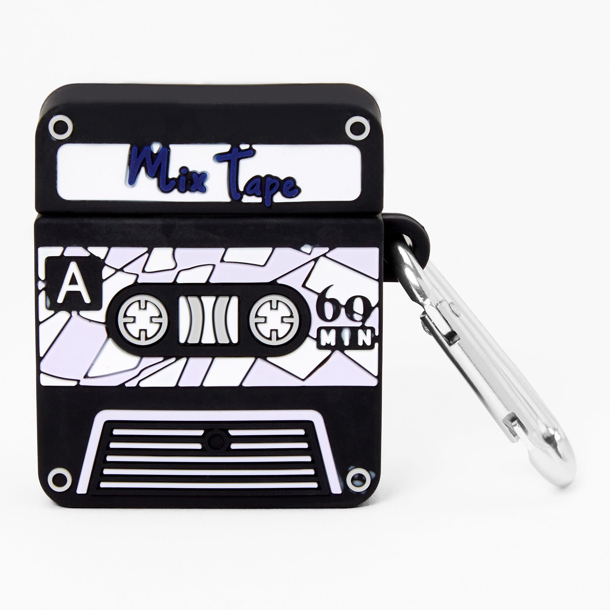Cassette Deck Silicone Earbud Case Cover - Compatible With Apple AirPods®,