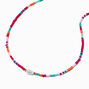 Rainbow Bead &amp; Pearl Necklace,