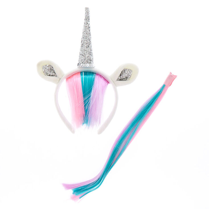 Unicorn Hair Dress Up Set 2 Pack Claire S