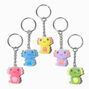 Best Friends Rainbow Axolotl Keychains - 5 Pack,