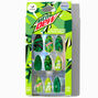 Mountain Dew&reg; Claire&#39;s Exclusive Stiletto Vegan Faux Nail Set - 24 Pack,