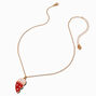 Birthday Card &amp; Best Friends Glitter Heart Pendant Necklace Set - 3 Pack,