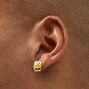 Sterling Silver Keroppi&reg; Claire&#39;s Exclusive Enamel Stud Earrings,