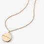 Gold Zodiac Mood Pendant Necklace - Sagittarius,