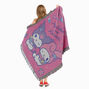 Sanrio&reg; Kuromi&trade; &amp; My Melody&trade; Opposites Attract Woven Tapestry Throw &#40;ds&#41;,