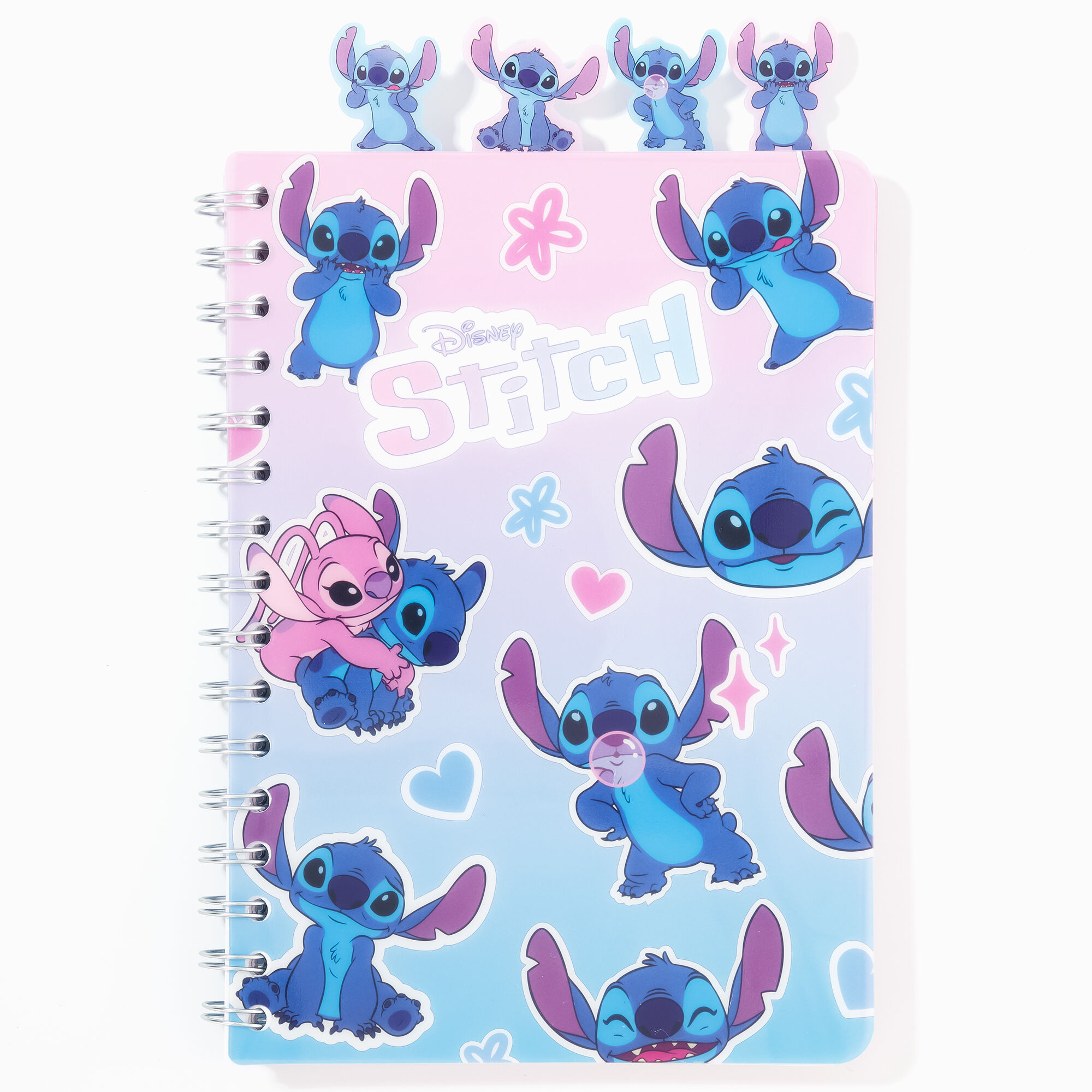 Disney Store Stitch Notebook and Folder Set