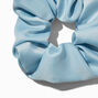 Light Blue Satin Hair Scrunchie,