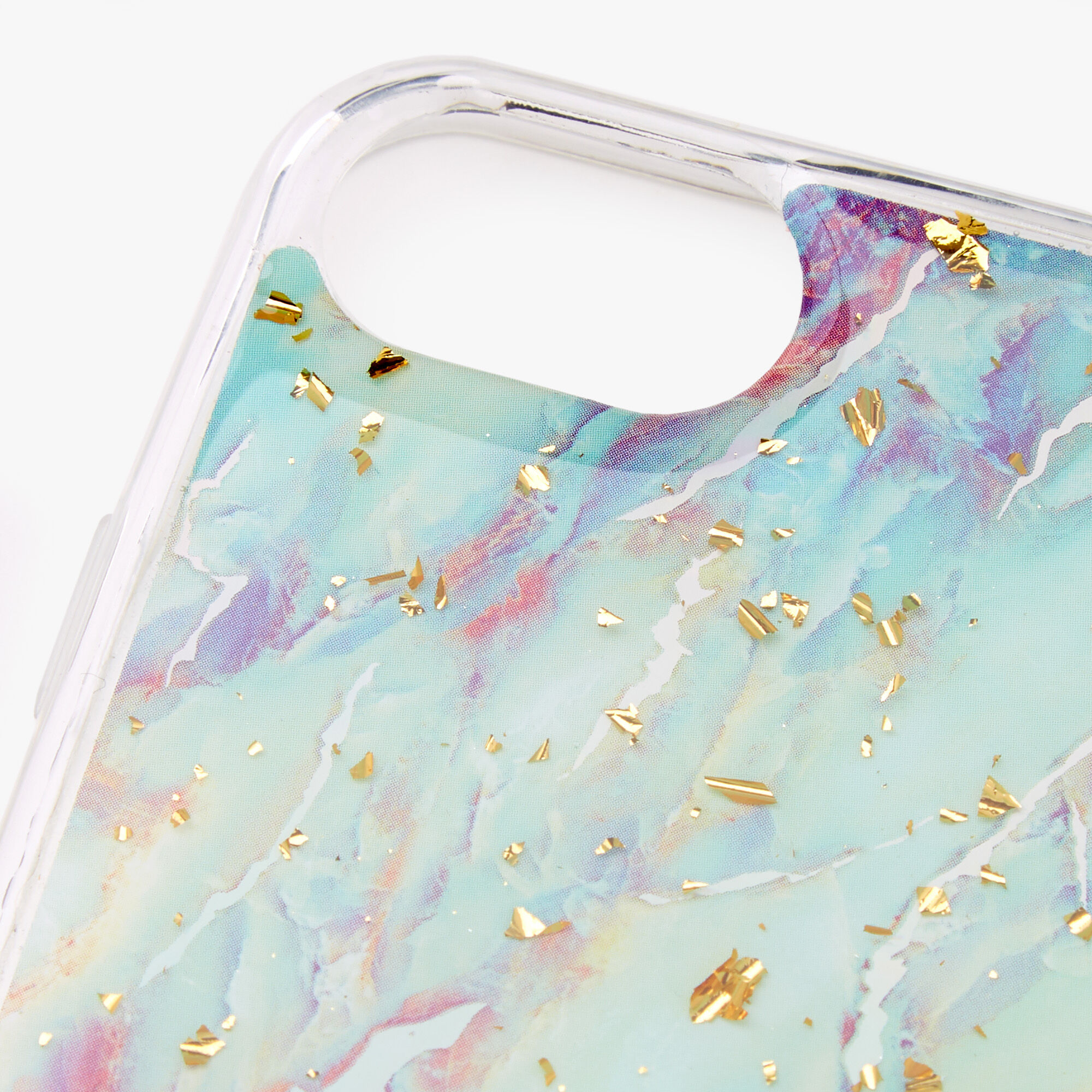Gold Flecked Pastel Marble Phone Case - Fits iPhone® 6/7/8/SE,