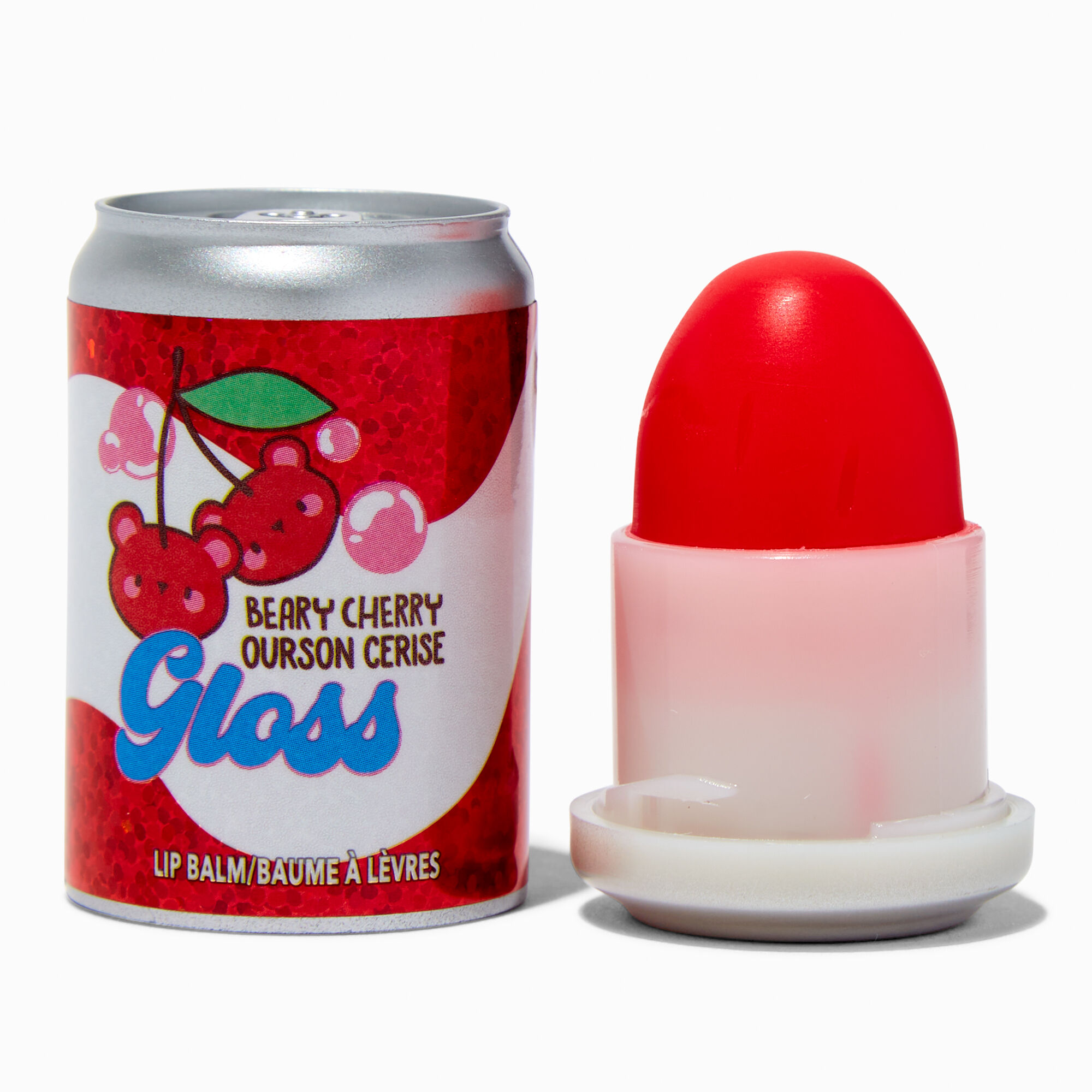 'Beary' Cherry Soda Can Lip Balm