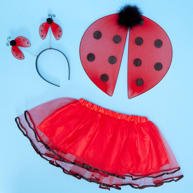 Claire&#39;s Club Ladybug Dress Up Set - Red,