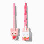 Strawberry Milk &amp; Bunny Ballpoint Pen Set - 2 Pack,