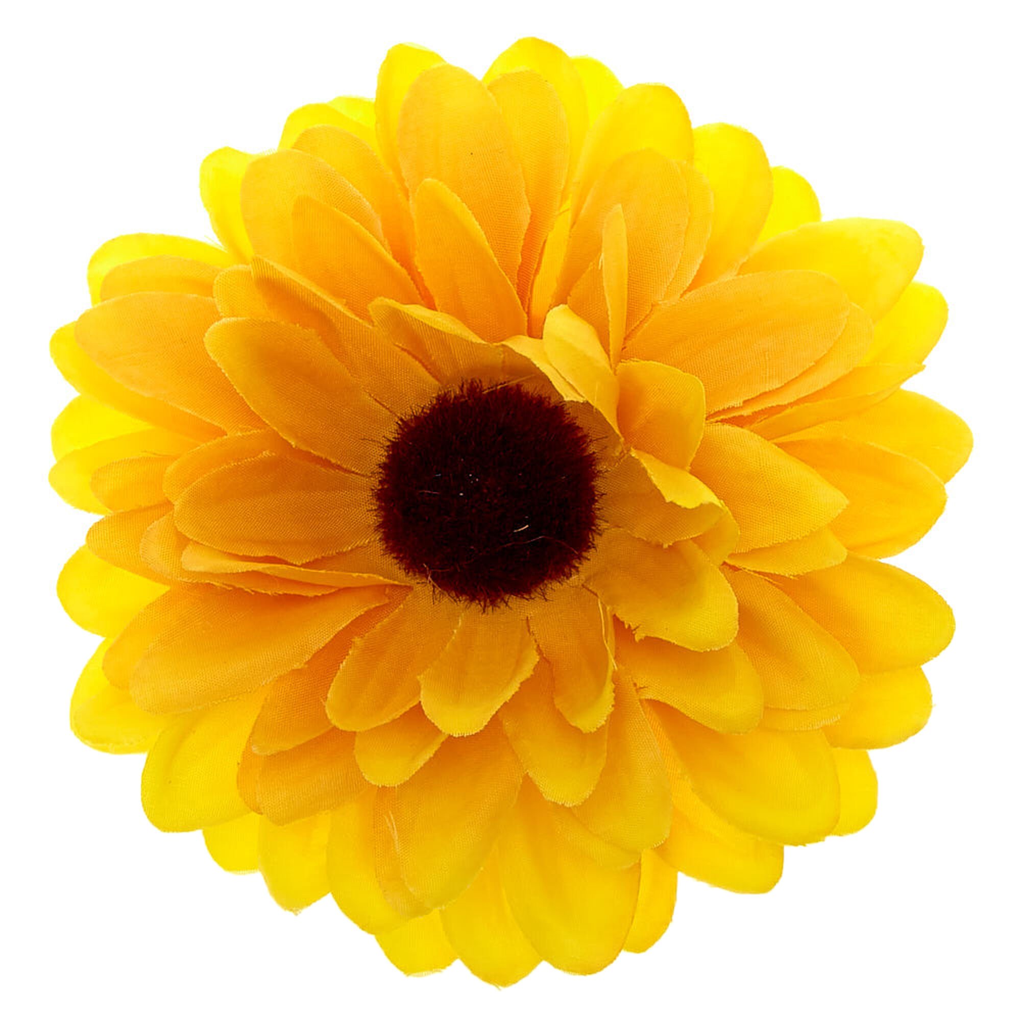 View Claires Sunflower Hair Clip Yellow information