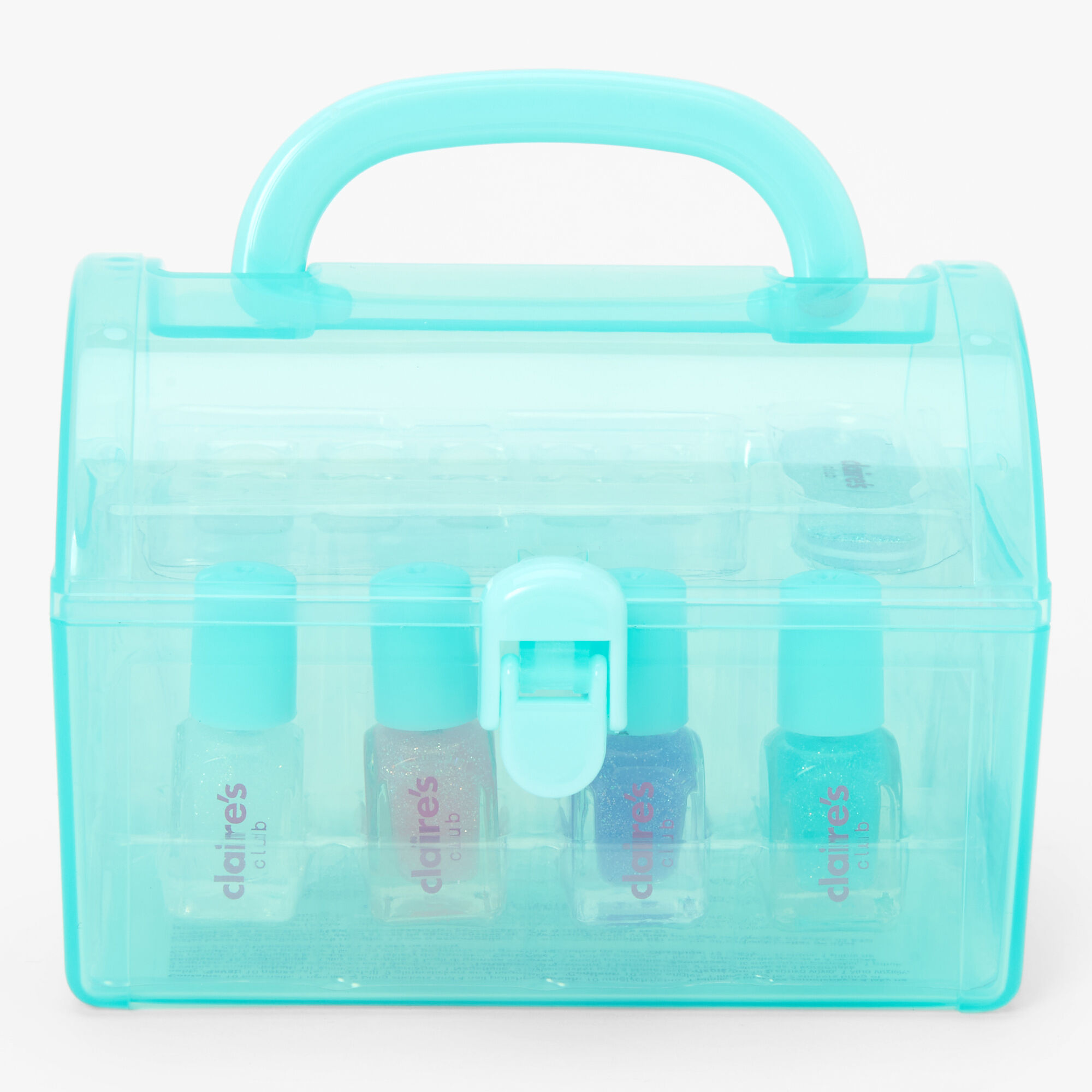 Claire's Club Mint Chest Nail Polish Set,