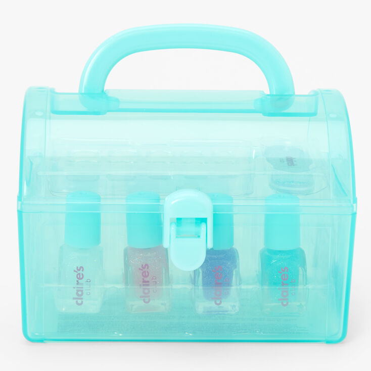 Claire&#39;s Club Mint Chest Nail Polish Set,