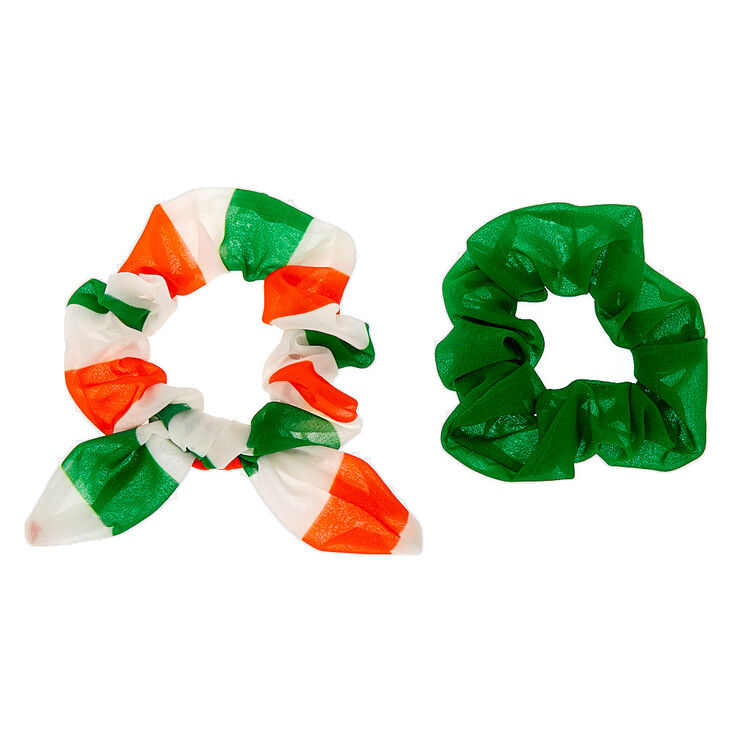 Small Luck of the Irish Hair Scrunchies - 2 Pack,