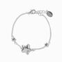 Silver-tone Puffy Star Bracelet,