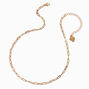 T H E M E x Claire&#39;s Gold-tone Paperclip Chain Necklace,