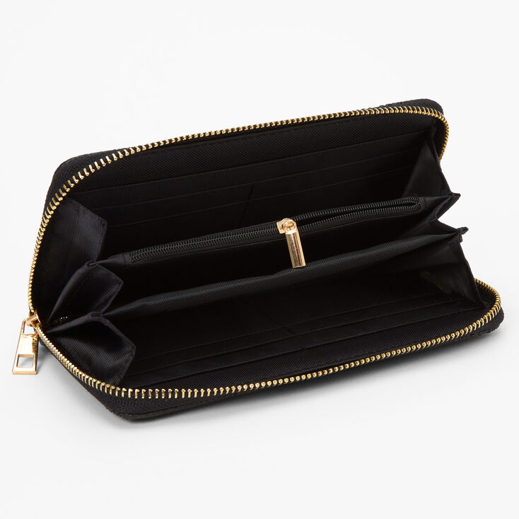 Love Angel Wings Wristlet - Black,