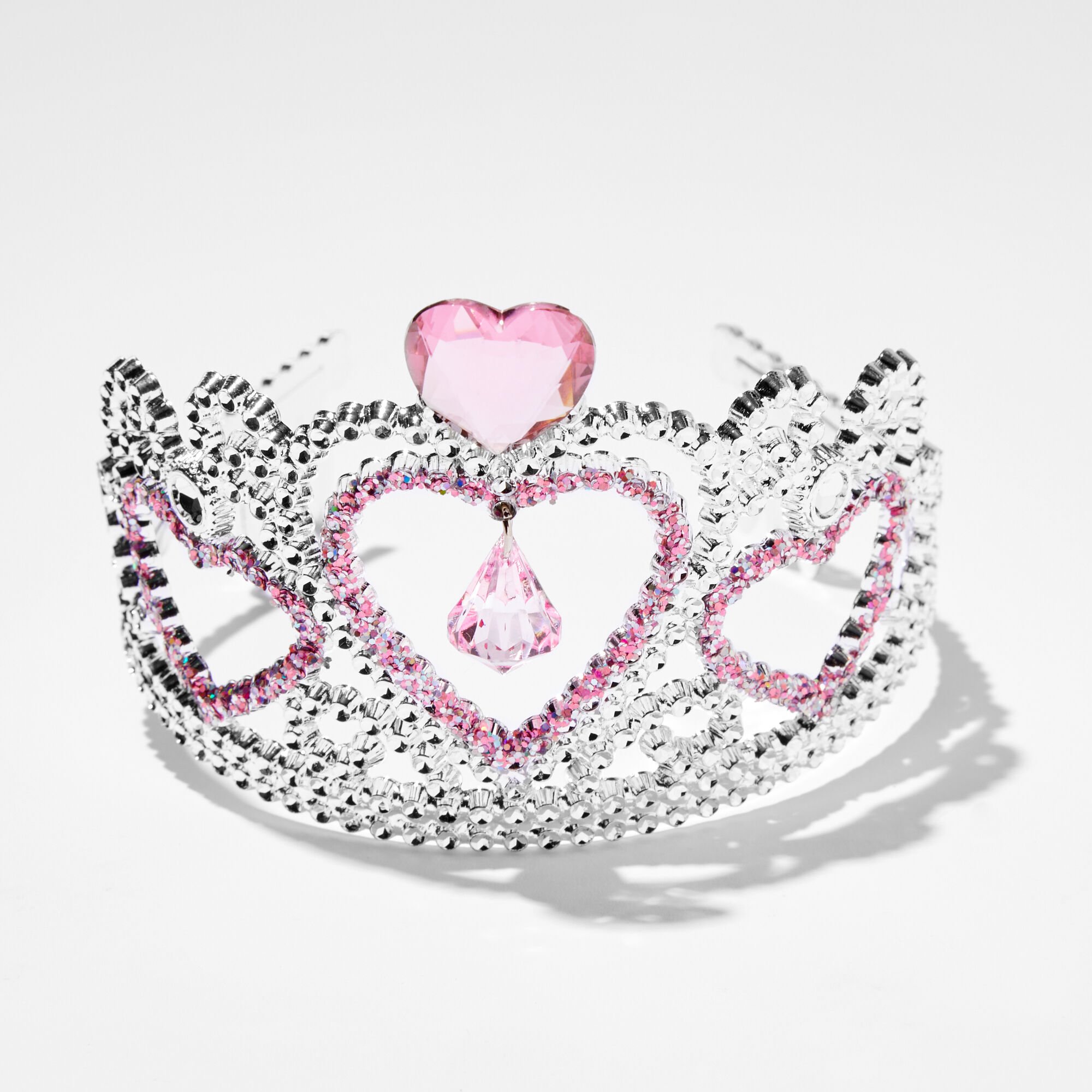 Couronne cœur rose Claire's Club,