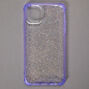 Clear Lavender Glitter Protective Phone Case - Fits iPhone&reg; 11,