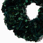 Emerald Green Sequin Hair Scrunchie,