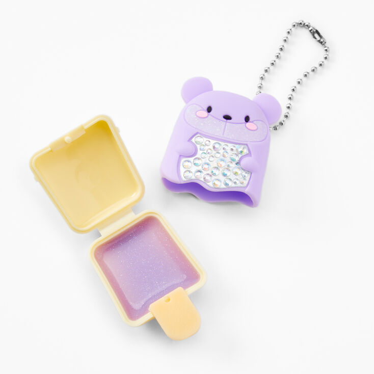 Pucker Pops&reg; Bling Purple Chipmunk Lip Gloss,