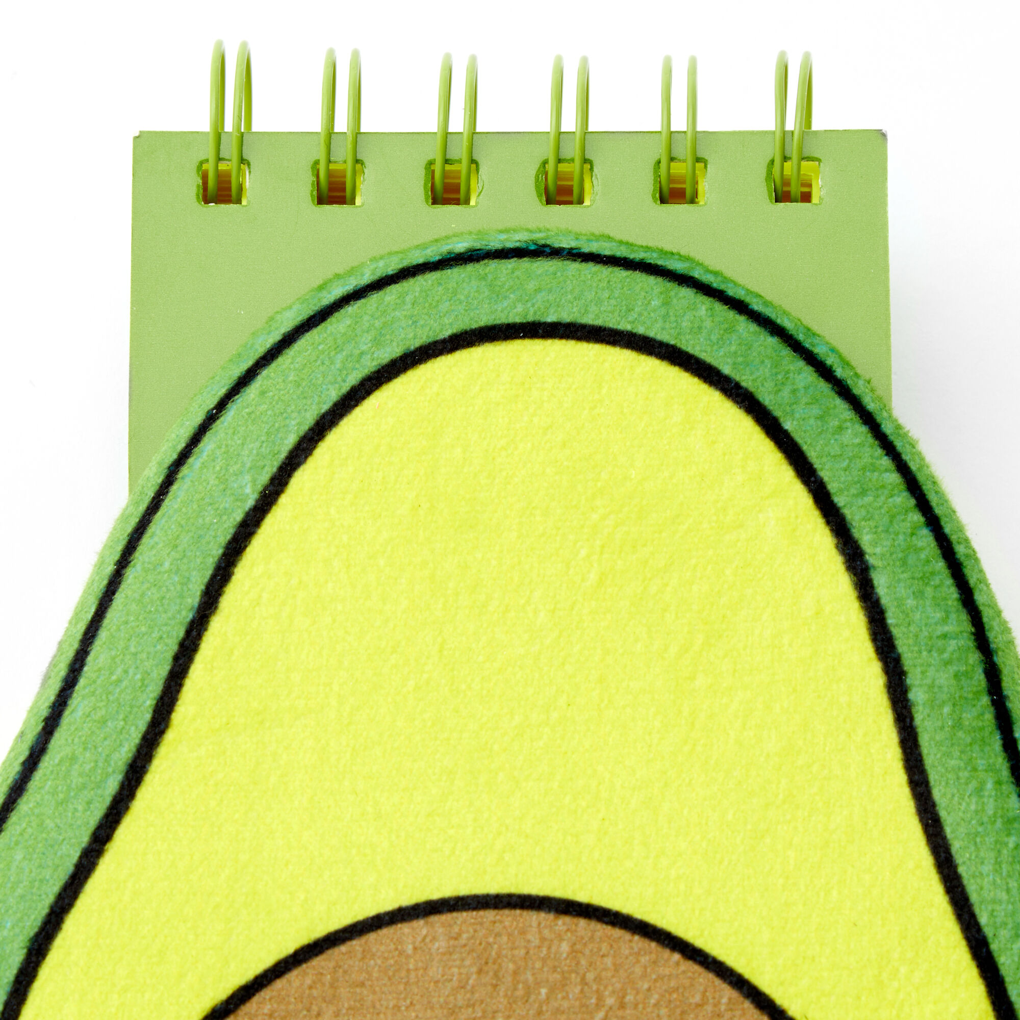 Smiling Avocado Squish Notebook - Green,