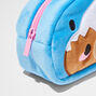 Shark Costume Bear Plush Makeup Bag,