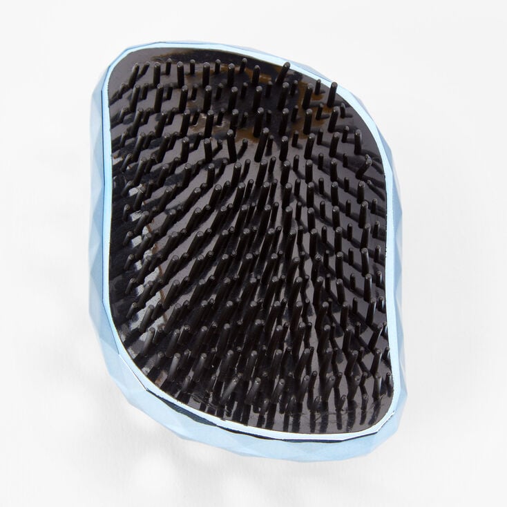 Brosse &agrave; cheveux avec strass - Bleu clair,